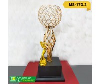 Cúp Kim Loại MS-17 Gold 2