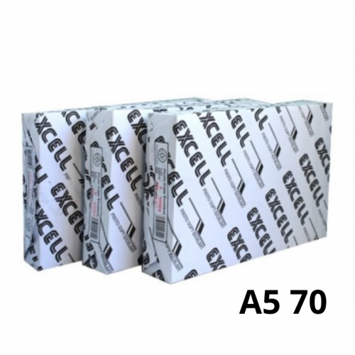 Giấy EXCEL A5 70gms, 400 tờ/Ream, Xuất Xứ Việt Nam