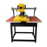 Máy ép nhiệt khí nén 2 mâm kéo đầu 33x45