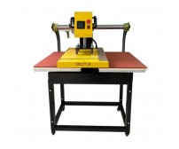 Máy ép nhiệt khí nén 2 mâm kéo đầu 33x45