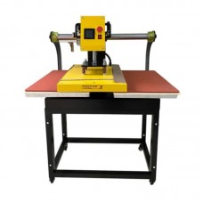 Máy ép nhiệt khí nén 2 mâm kéo đầu 33x45