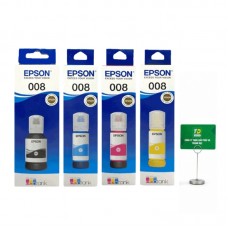 Bộ mực in Epson 008 pigment DURABrite ET gồm 4 màu BK, C, M, Y