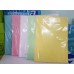 Bìa thái A4 TH Hồng, Vàng, XD, XL, Trắng, 180gsm, Xấp 100 Tờ