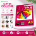 Giấy Couche Khổ A3 Các Định Lượng