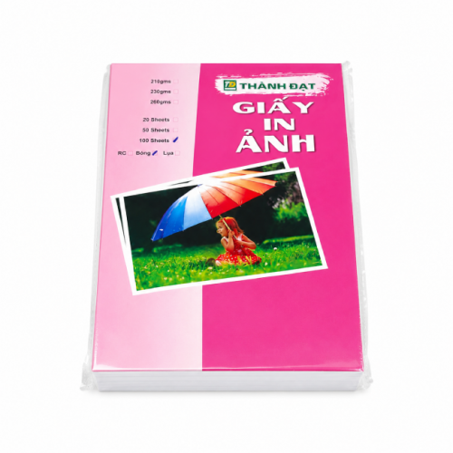Giấy In Ảnh Lụa - RC Khổ 13x18
