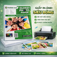 Giấy In Ảnh 2 Mặt A3 Các Định Lượng