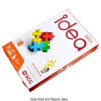 Giấy IDEA A3 ĐL 70gsm, 80gsm, thùng 5 Ram, giá tốt