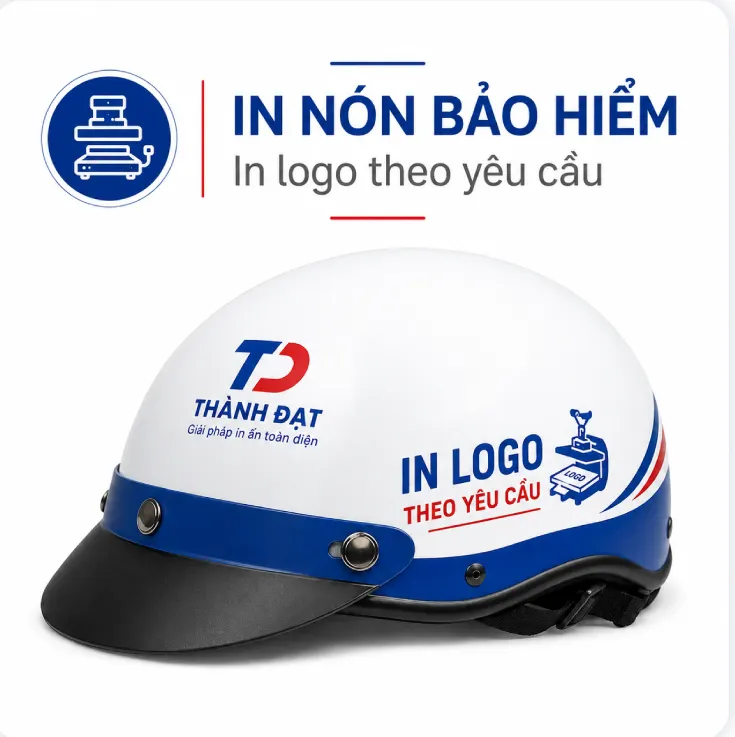 Mũ bảo hiểm In Logo
