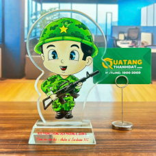 Kỷ niệm chương Chibi Chú Bộ Đội  KNC-008