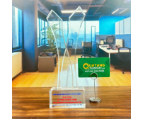 Kỷ Niệm Chương Pha Lê Lưỡi Kiếm TD-118