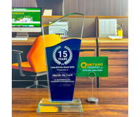 Cúp Pha Lê Thân Lượn Sóng TD-119