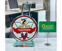 Kỷ Niệm Chương Thuỷ Tinh Tròn In Hình - KNC 018