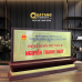Bảng Chức Danh Gỗ Đồng Hoa Văn Trống Đồng – BVD 4