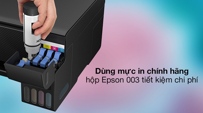 Máy In Phun Màu Đa Năng Epson EcoTank L3210