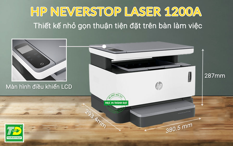 Máy in HP Neverstop Laser 1200a