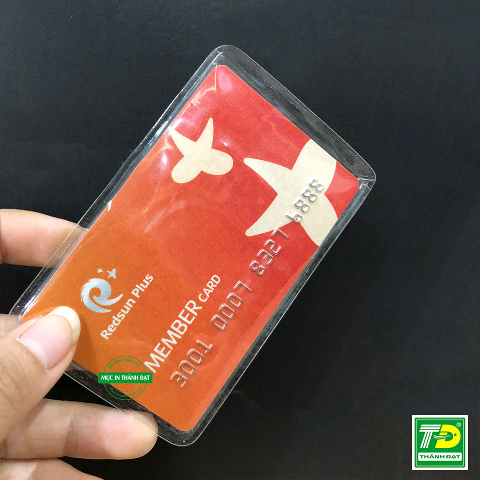 Túi nhụa dẻo PVC đựng thẻ CCCD, name card, card visit
