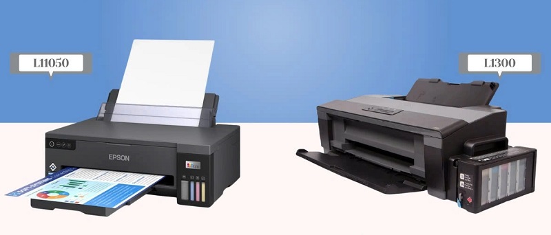 Điểm khác nhau giữa máy in Epson L11050 và máy in Epson L1300