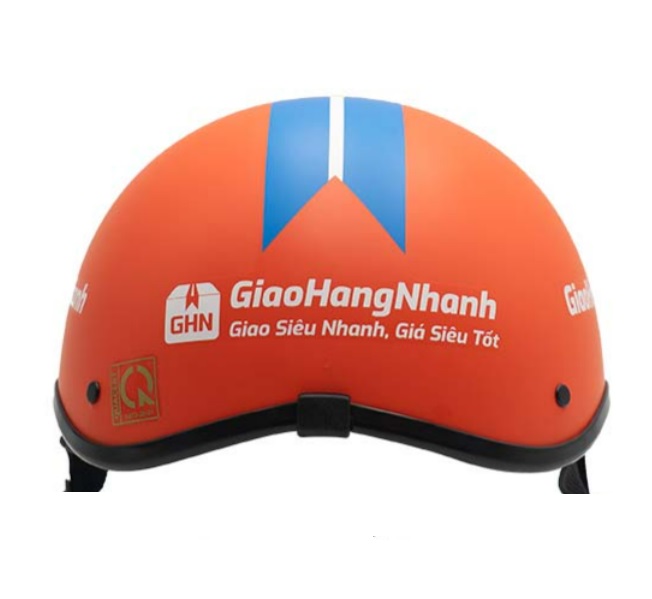 Nón bảo hiểm nửa đầu GHN (Giao Hàng Nhanh)