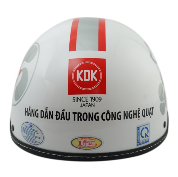 nón bảo hiểm nửa đầu Quạt KDK