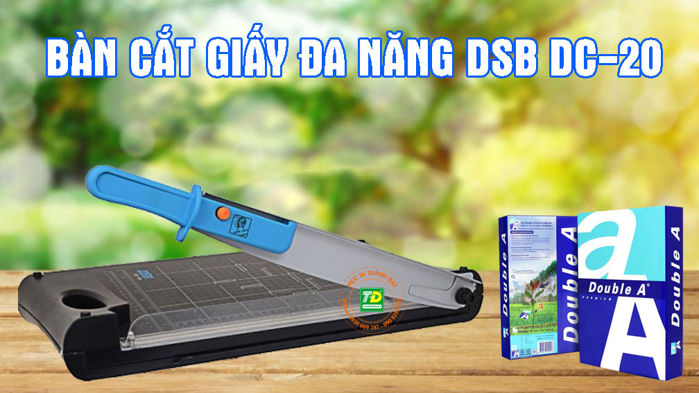 Tìm Hiểu Đặc Điểm Nổi Bật Của Bàn Cắt Giấy Đa Năng DSB DC-20