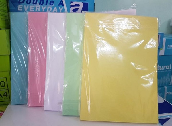 Mua bìa thái màu A4 180gsm tại Mực In Thành Đạt