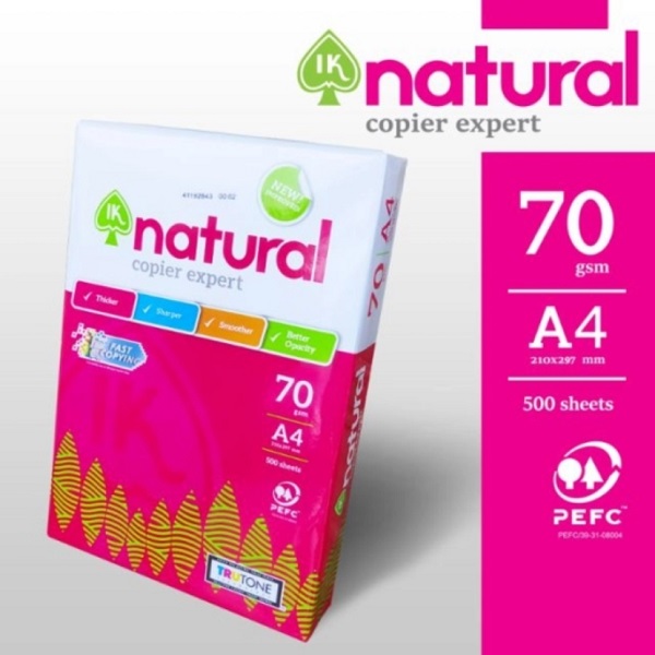 Ứng dụng của giấy IK Natural A4 70gsm hiện nay