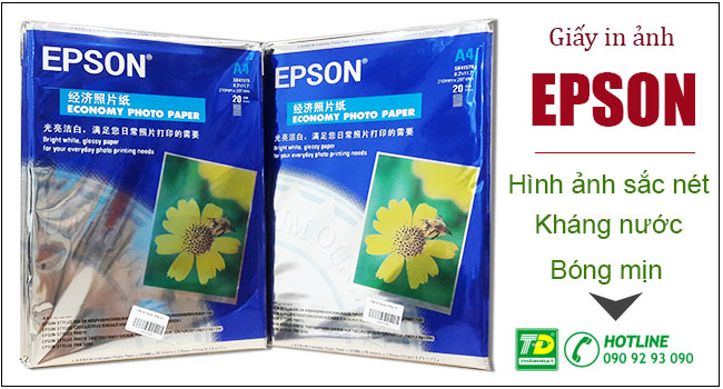 Giấy In Ảnh Epson Khổ A4