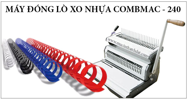 Máy đóng lò xo nhựa đóng sách COMBMAC-240 (2)