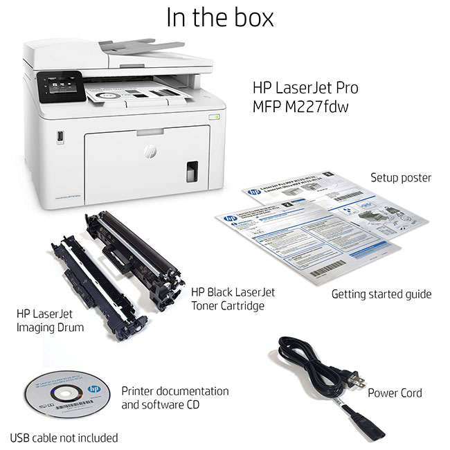 Máy in HP LaserJet Pro MFP M227fdn